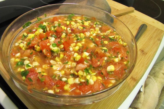 Photo: Tomato Corn Salsa