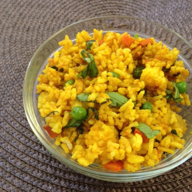 Photo: Turmeric Garlic Fried Rice