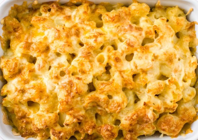 Photo of baked mac & cheese