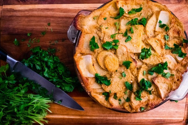 Photo: Vegan Scalloped Potatoes