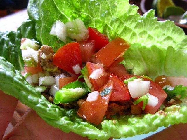 Photo: Raw Lettuce Tacos 