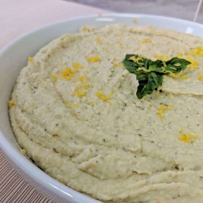 Photo: Herbal White Bean Hummus