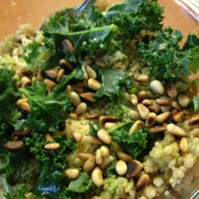 Photo: Whole Grain Bowl with Pesto