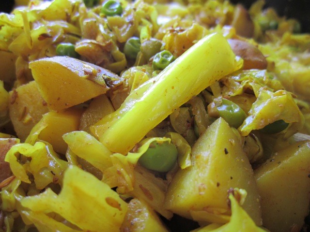 Photo: Punjabi-Style Cabbage