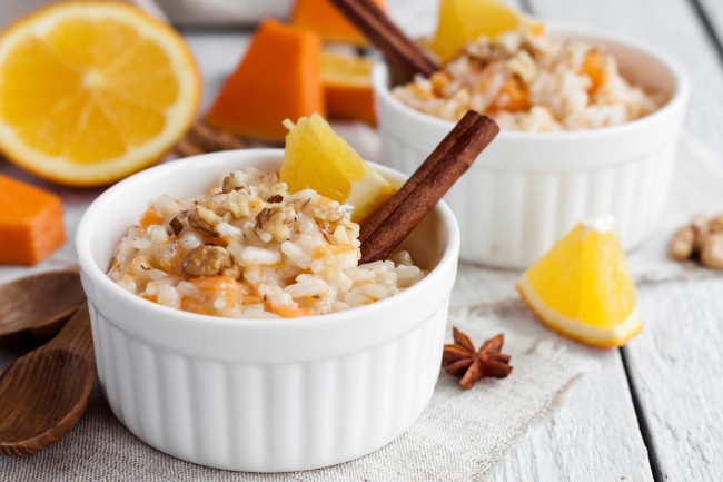 Almond & Orange Rice Pudding