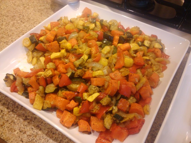 Photo: Roasted Summer Vegetables
