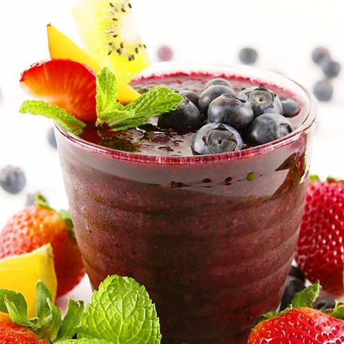 Photo: Smoothie with Fresh Fruit