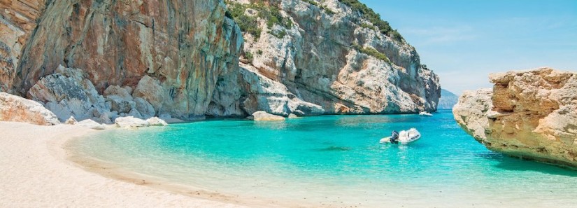 Photo: A cove in Sardinia, Italy