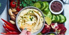 Photo: Vegetables and hummus