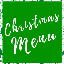 Christmas Menu