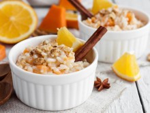 Photo: Almond & Orange Rice Pudding