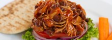 Photo: Pulled Pork-less BBQ Sandwich