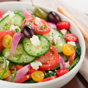 Photo: Fresh Greek Salad